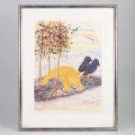 1745 4381 Färglitografi